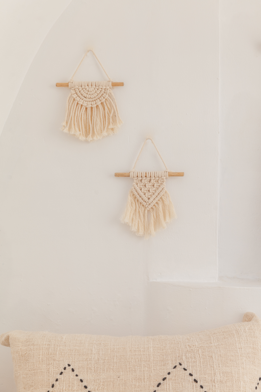 Mini Macrame Wall Hanging