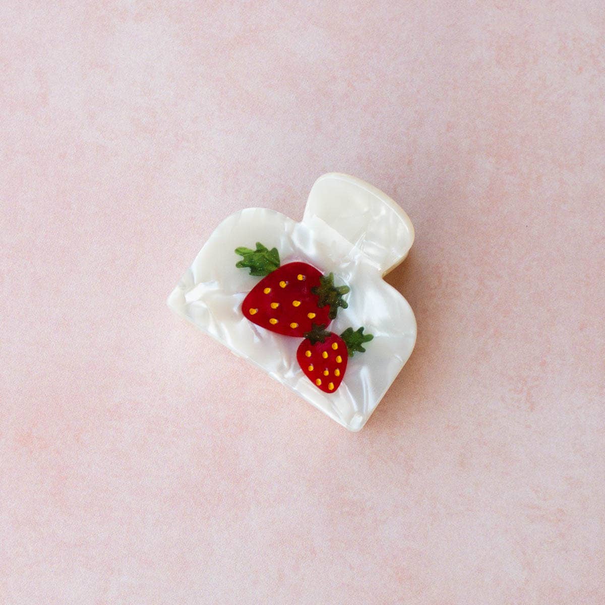 Eco Strawberry Hair Claw