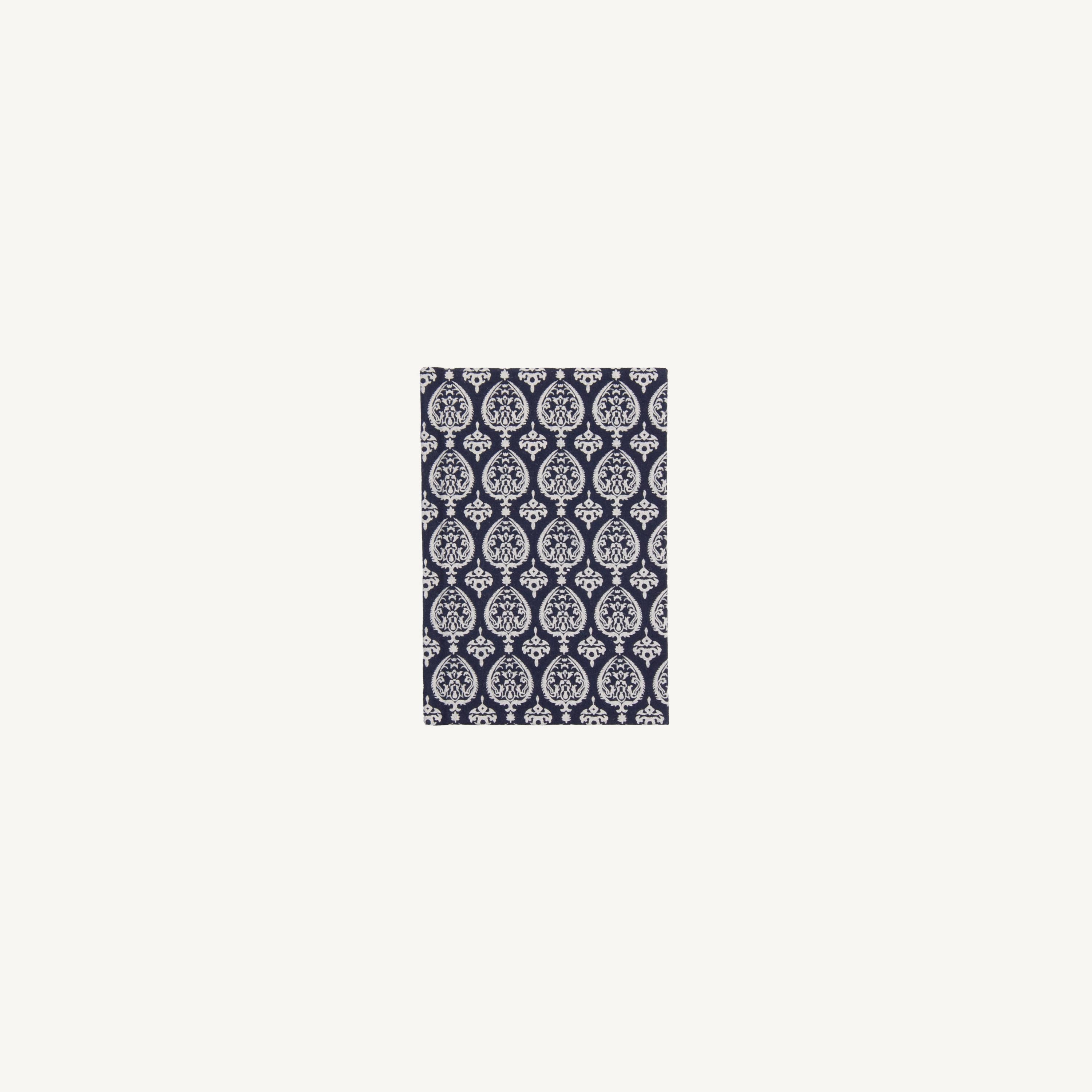 Blockprint Hardbound Journal Medium - Navy