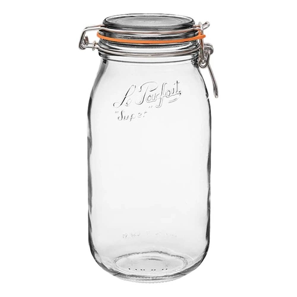 Le Parfait 2L Rounded French Glass Storage Jar