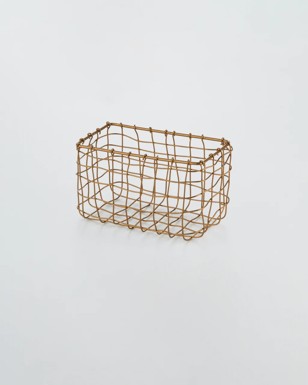 Brass Basket Rectangle