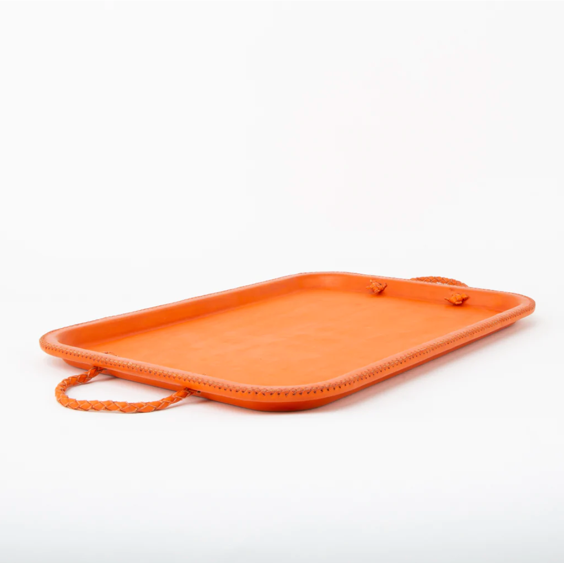 Hermana | Serving Tray with Braided  Handles