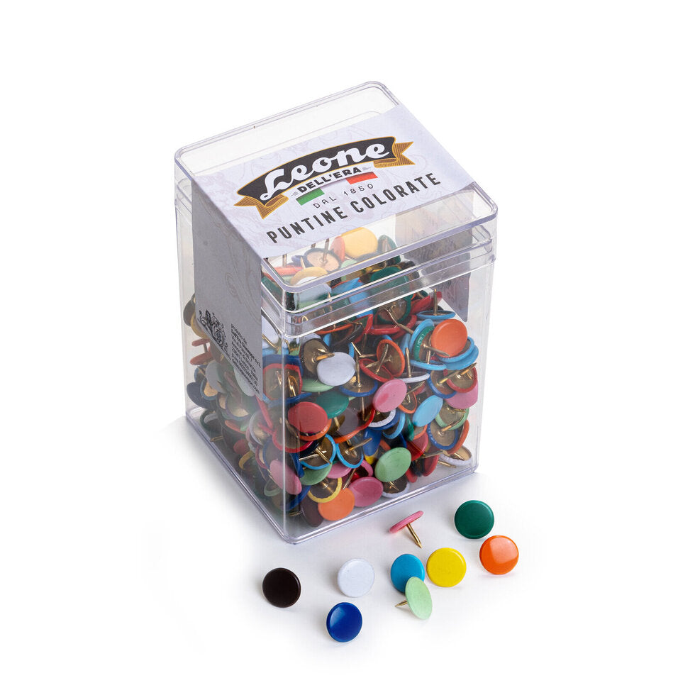 Leone Assorted 500 Pushpins