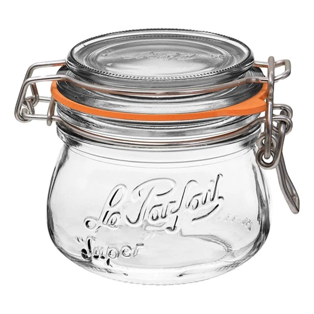 Le Parfait Rounded French Glass Storage Jar